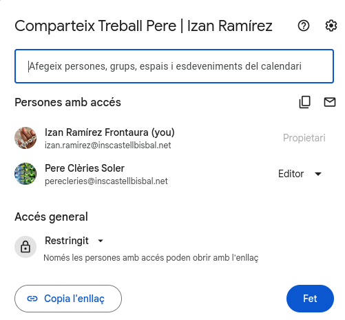 Diferència entre compartir recursos i unitats compartides 2222222