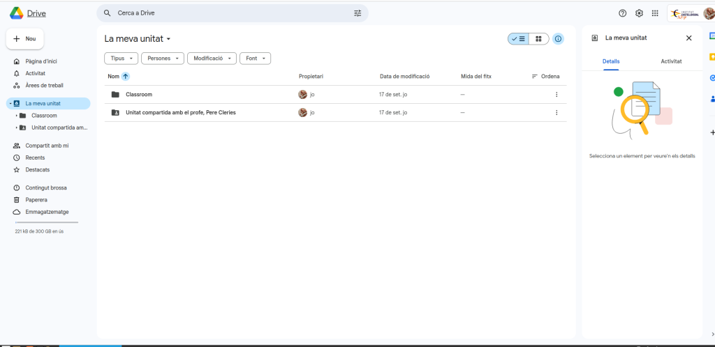Accés a totes les plataformes web drive