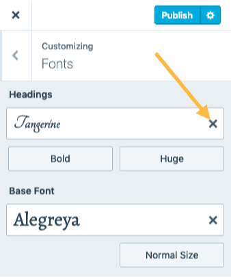Tipus de lletres utilitzades imagen wordpress letras predeterminadas